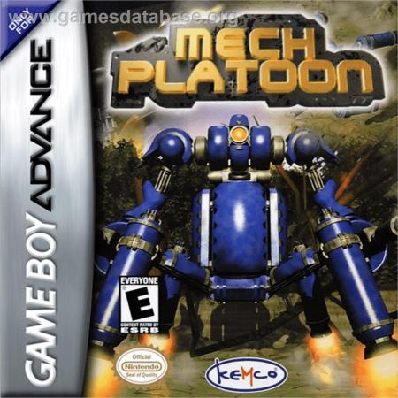 Cover Mech Platoon for Game Boy Advance